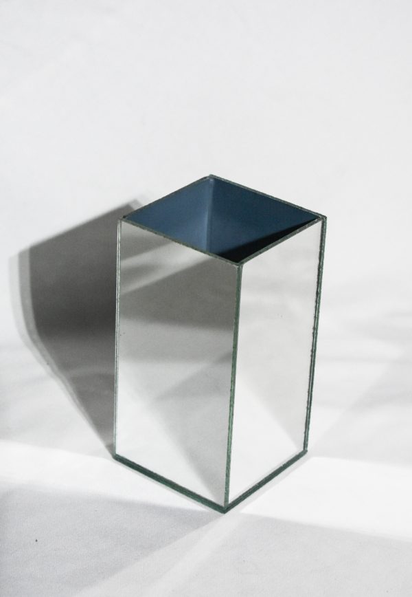 MIRROR BOX OBLONG 20X8CM