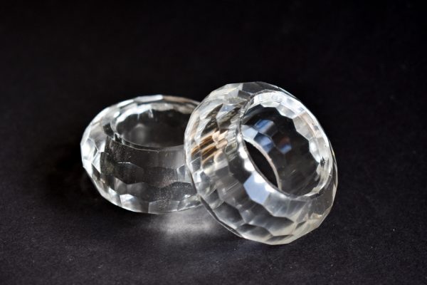 CRYSTAL NAPKIN RINGS