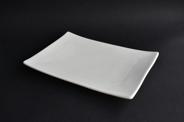 White Rectangular Side Plate