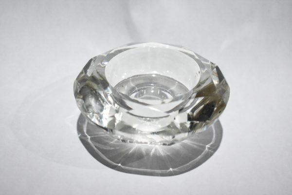 CRYSTAL VOTIVE CRETE ROUND